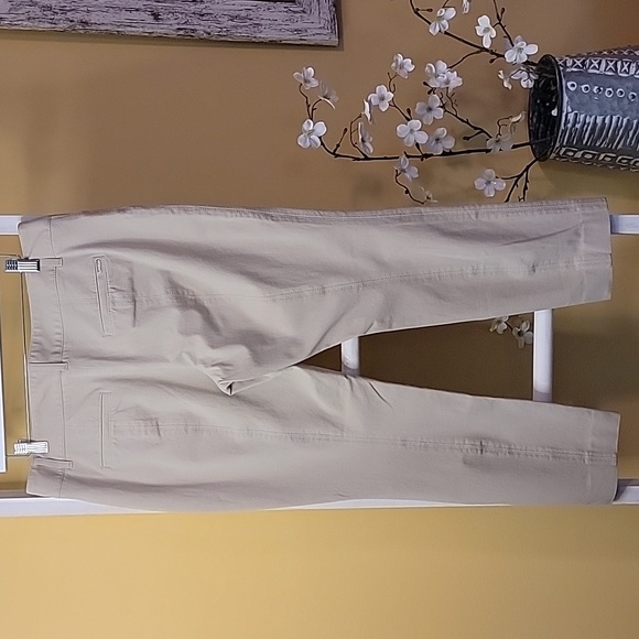 WHBM Ankle Pants, Tan - Picture 5 of 6